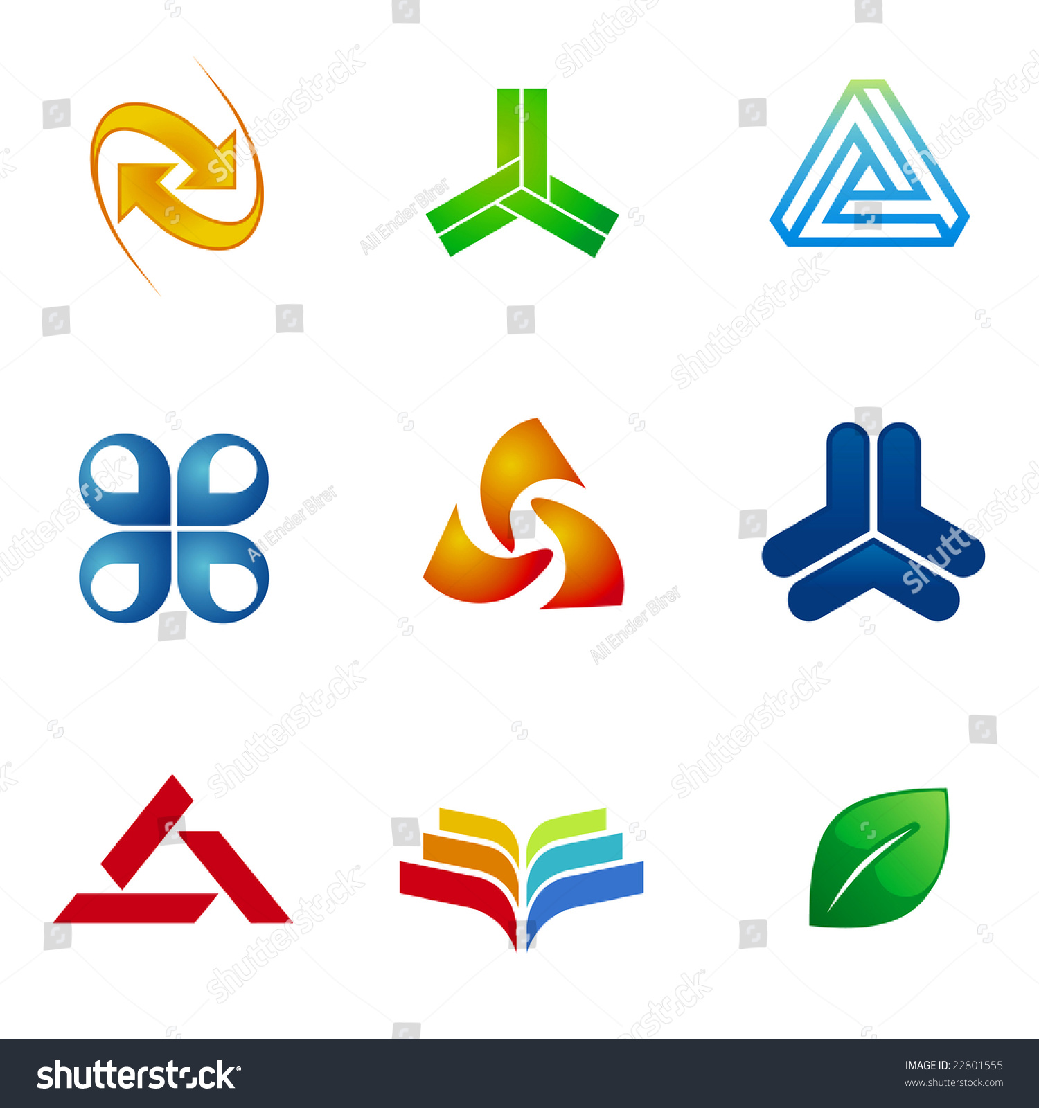 Set Of Graphic Design Elements. Stock Vector Illustration 22801555