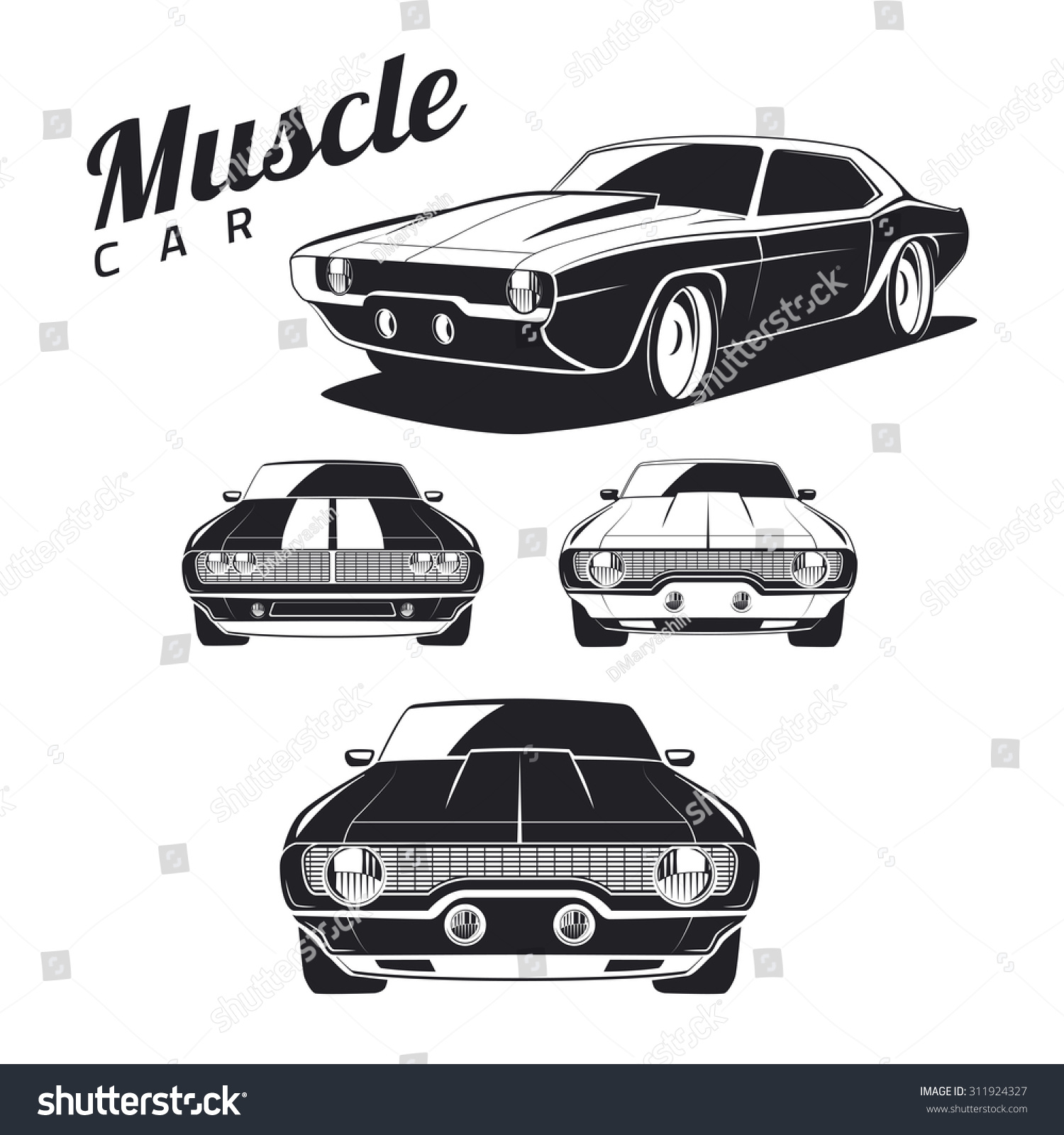 free muscle car clipart - photo #50