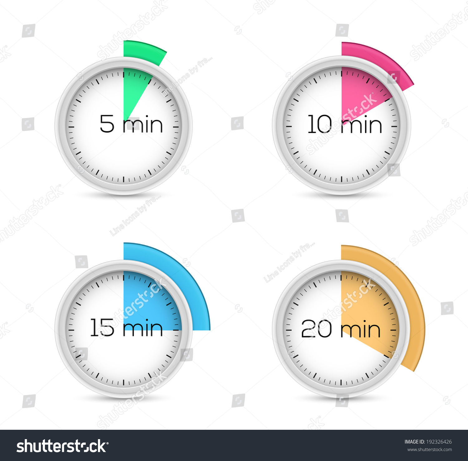 set a timer for 15 mins