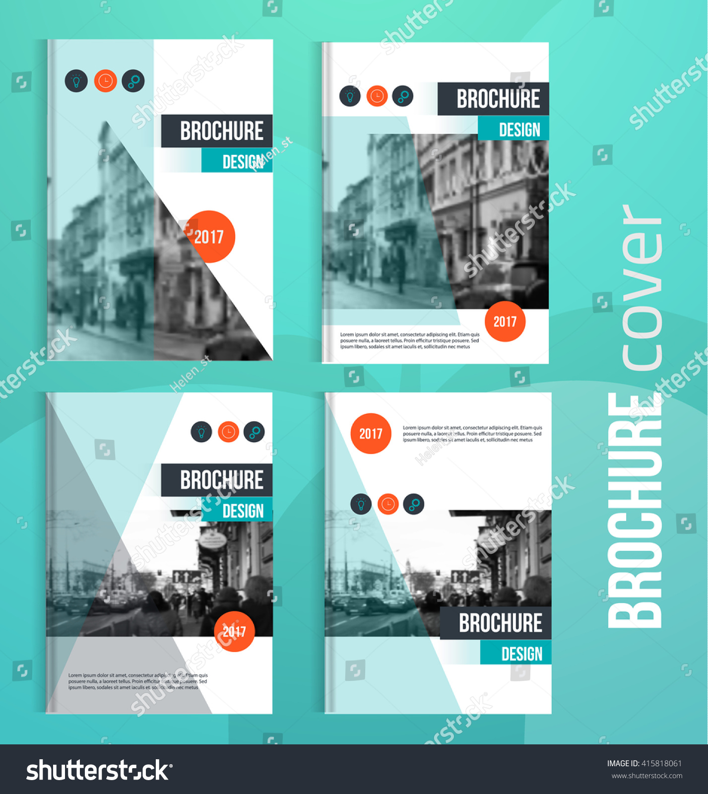 Set of Vector brochure cover templates with blured city landscape Business brochure cover design flyer brochure cover professional corporate brochure cover Set of Vector brochure cover templates with blured city landscape Business brochure cover design flyer brochure cover professional corporate brochure cover