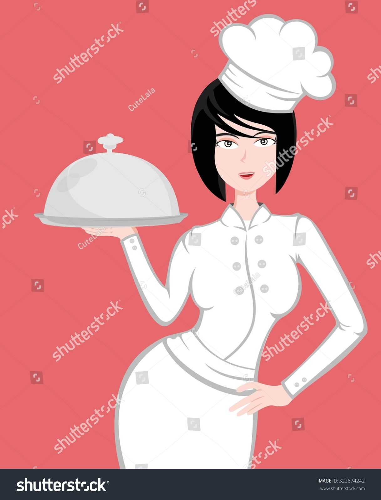 Sexy Chef Illustration Stock Vector Royalty Free