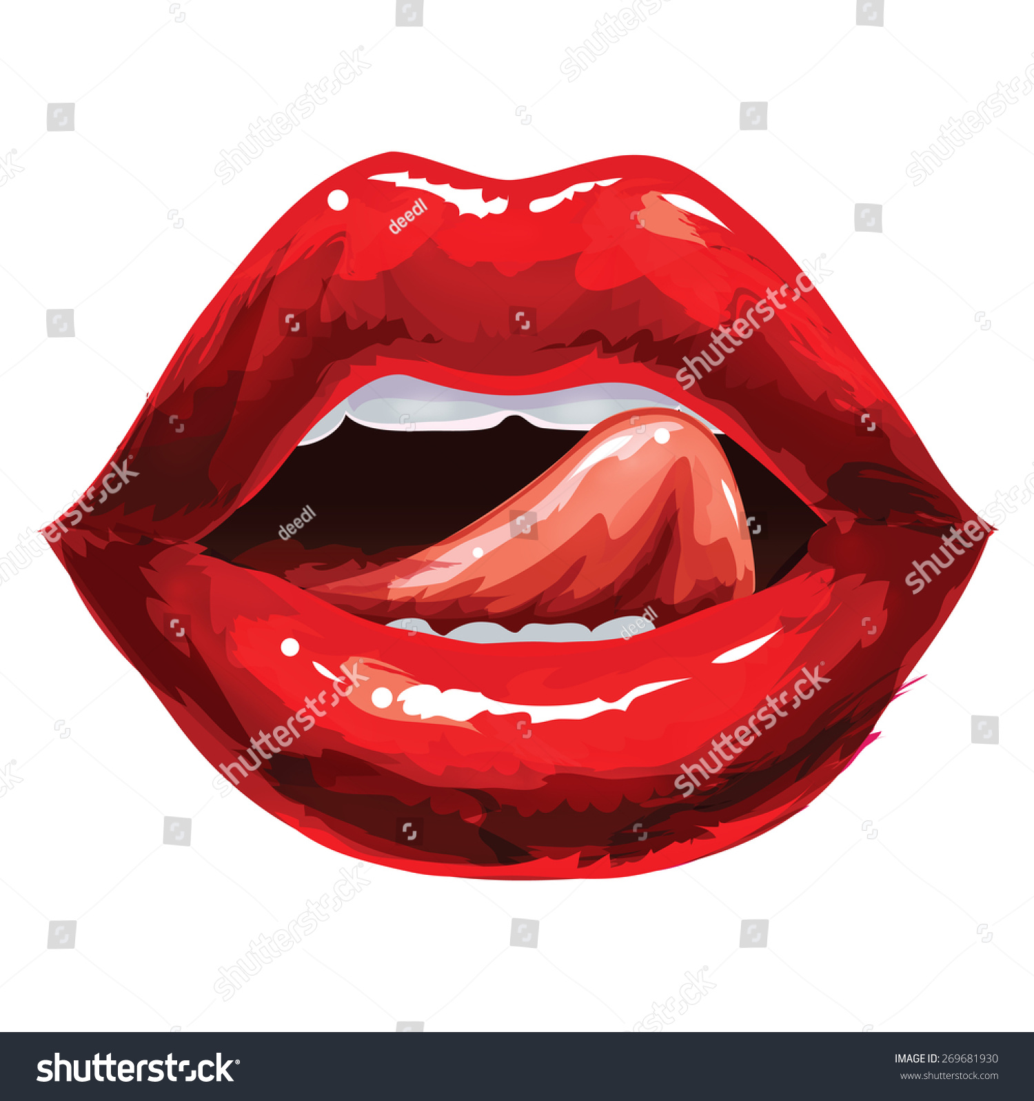 clipart licking lips - photo #10