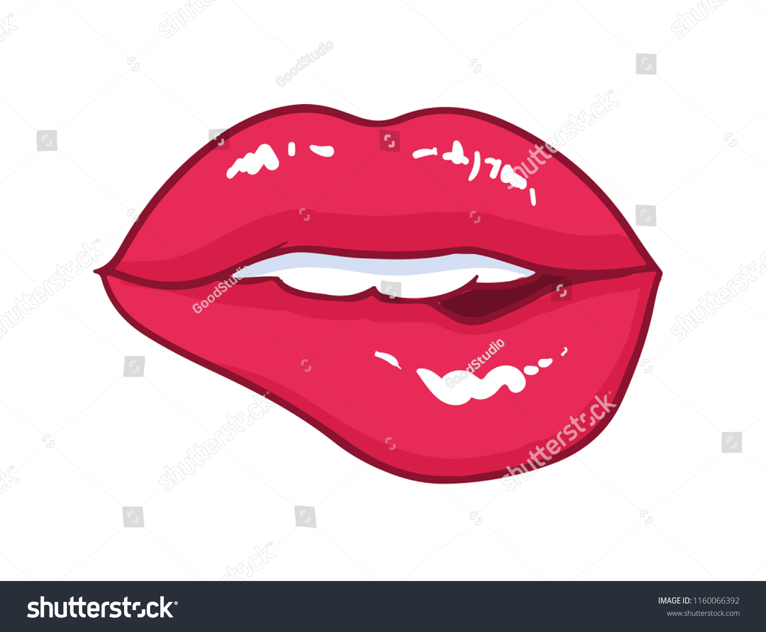 Puffy Lips Images Stock Photos Vectors Shutterstock