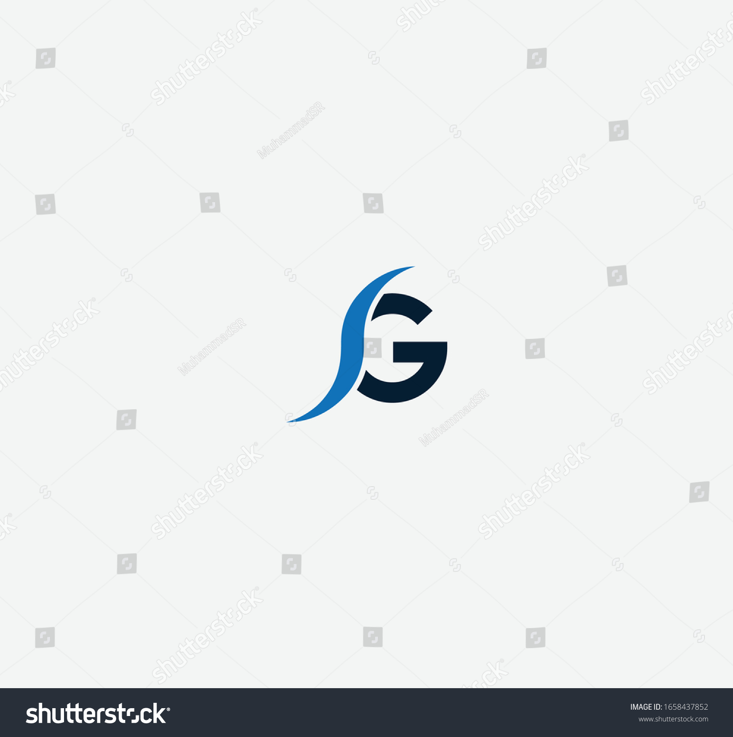 Sg Gs Letter Designs Logo Icons Stock Vector Royalty Free 1658437852