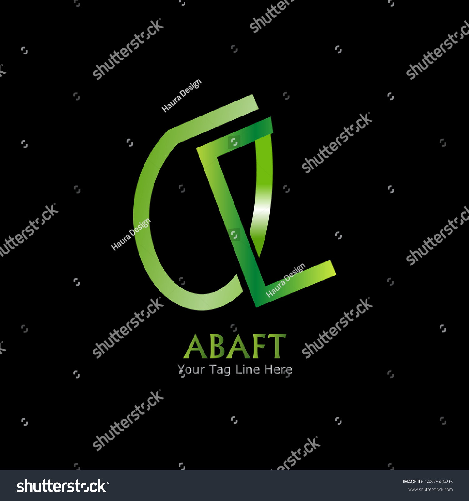 Simple Creative Logo Design Letter Minimalist Stock Vector Royalty