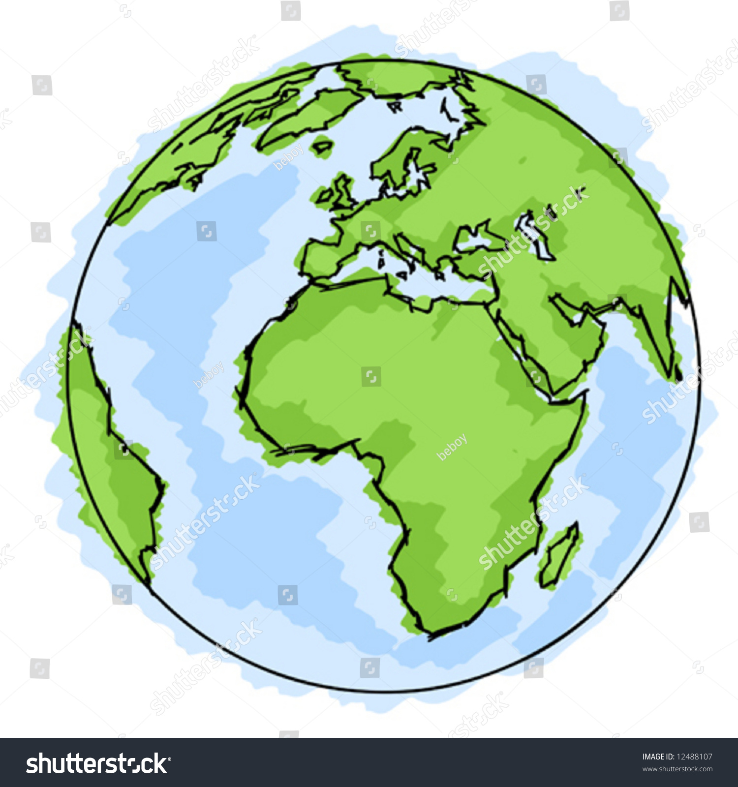 Earth Clipart Simple