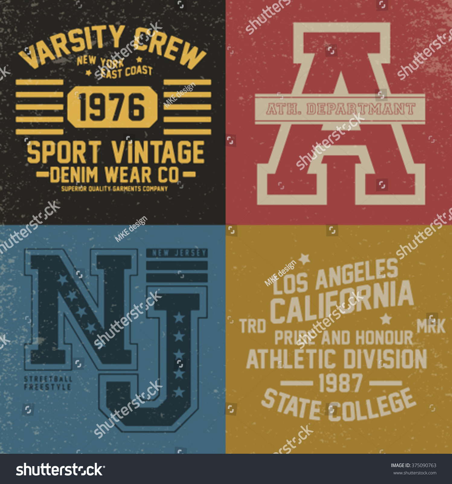 simple tee print designs with college typo simple tee print designs with college typo