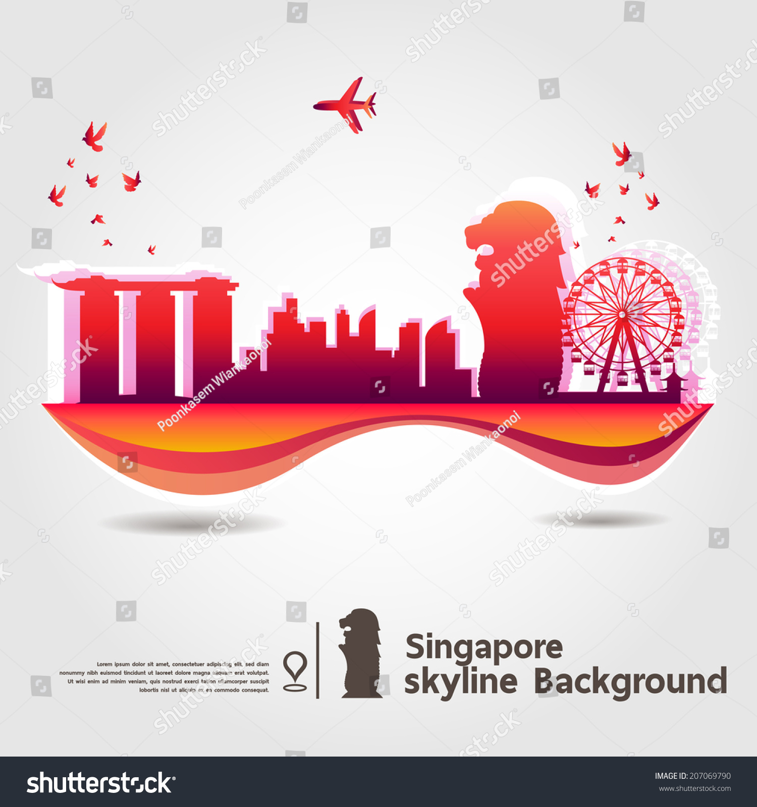 singapore flyer clipart - photo #33