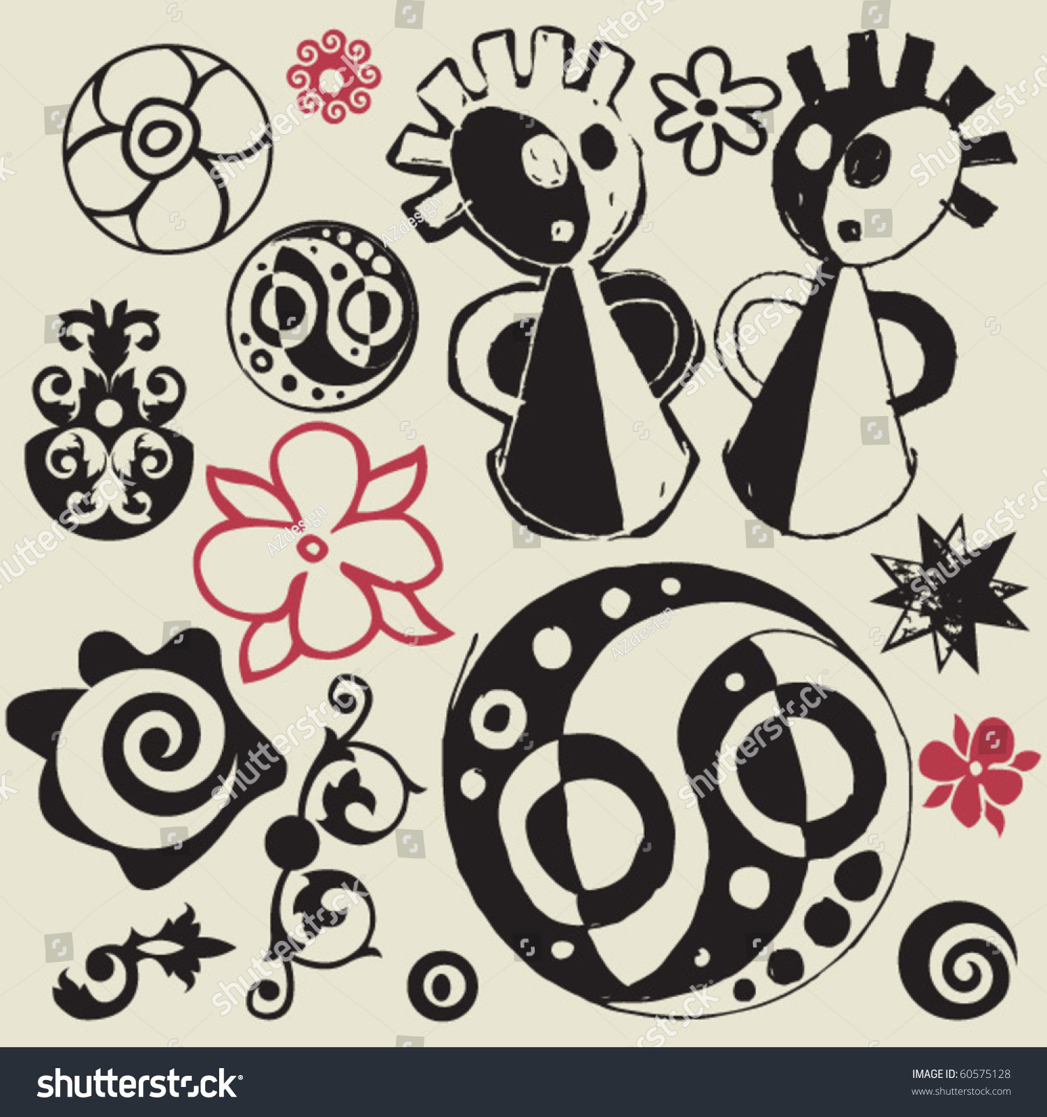 Sketchy Doodles, Vector Design Elements 60575128 Shutterstock