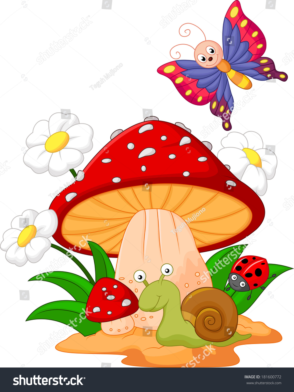 Small Animal Cartoon Stock Vector 181600772 - Shutterstock