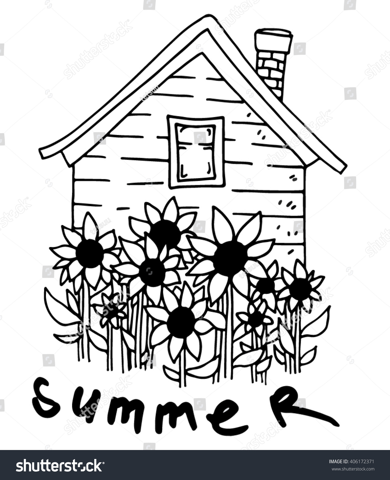 clipart summer cottage - photo #22