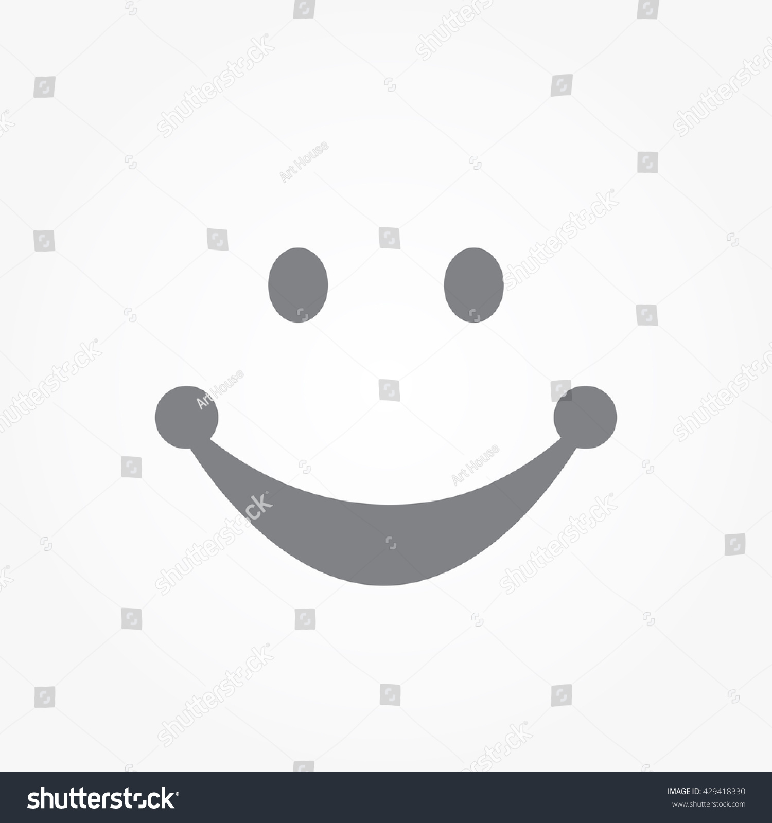 Smile icon vector illustration Smile icon vector illustration