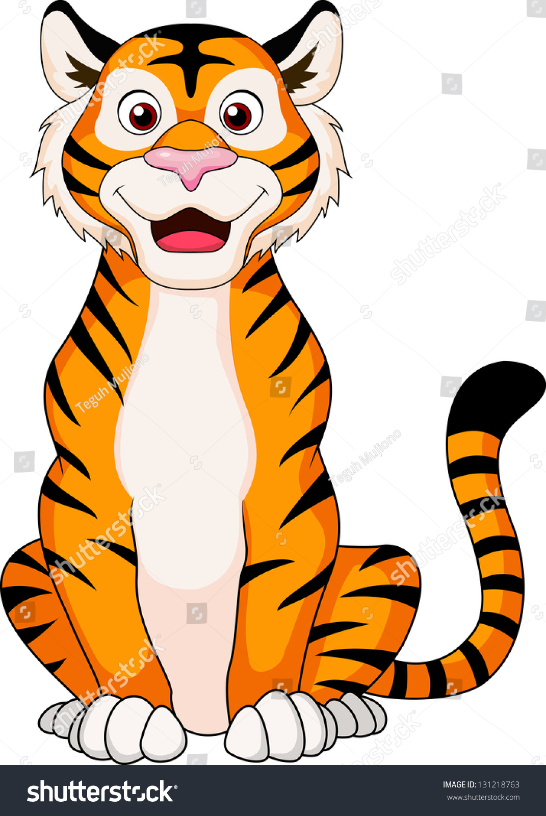 free vector tiger clipart - photo #50