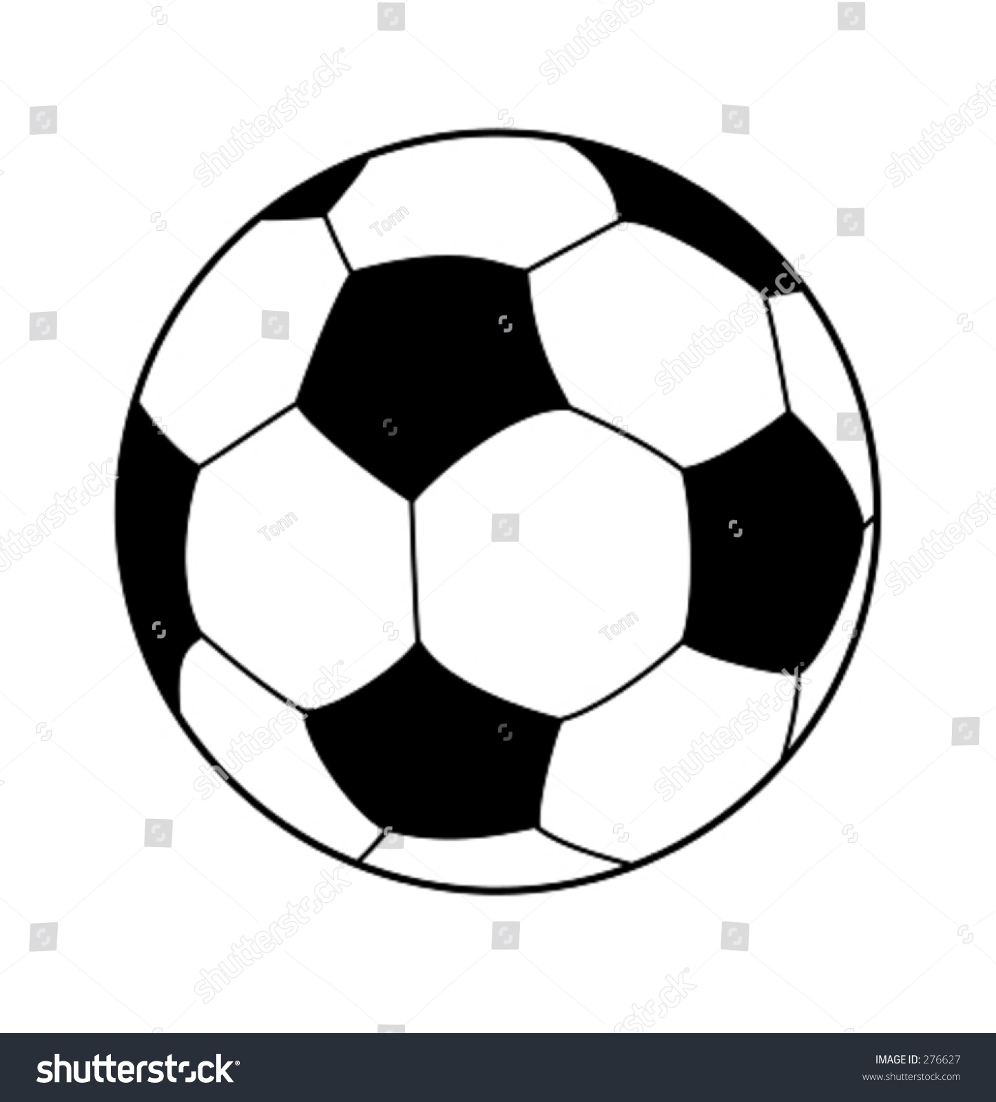 Soccer-Ball Stock Vector 276627 : Shutterstock