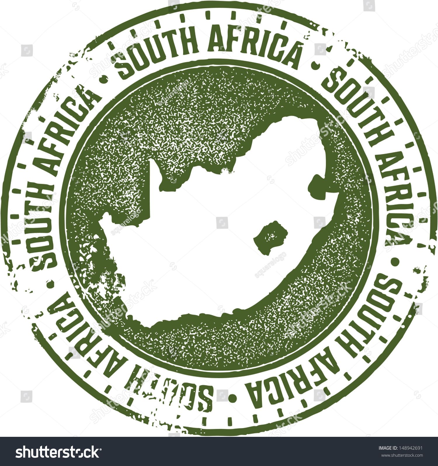 South Africa Country Stamp Stock Vector Illustration 148942691 Shutterstock 9996