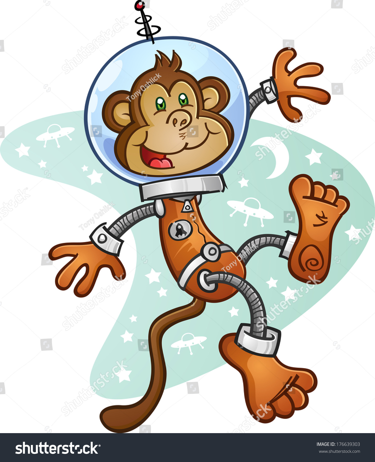 space monkey clip art - photo #2