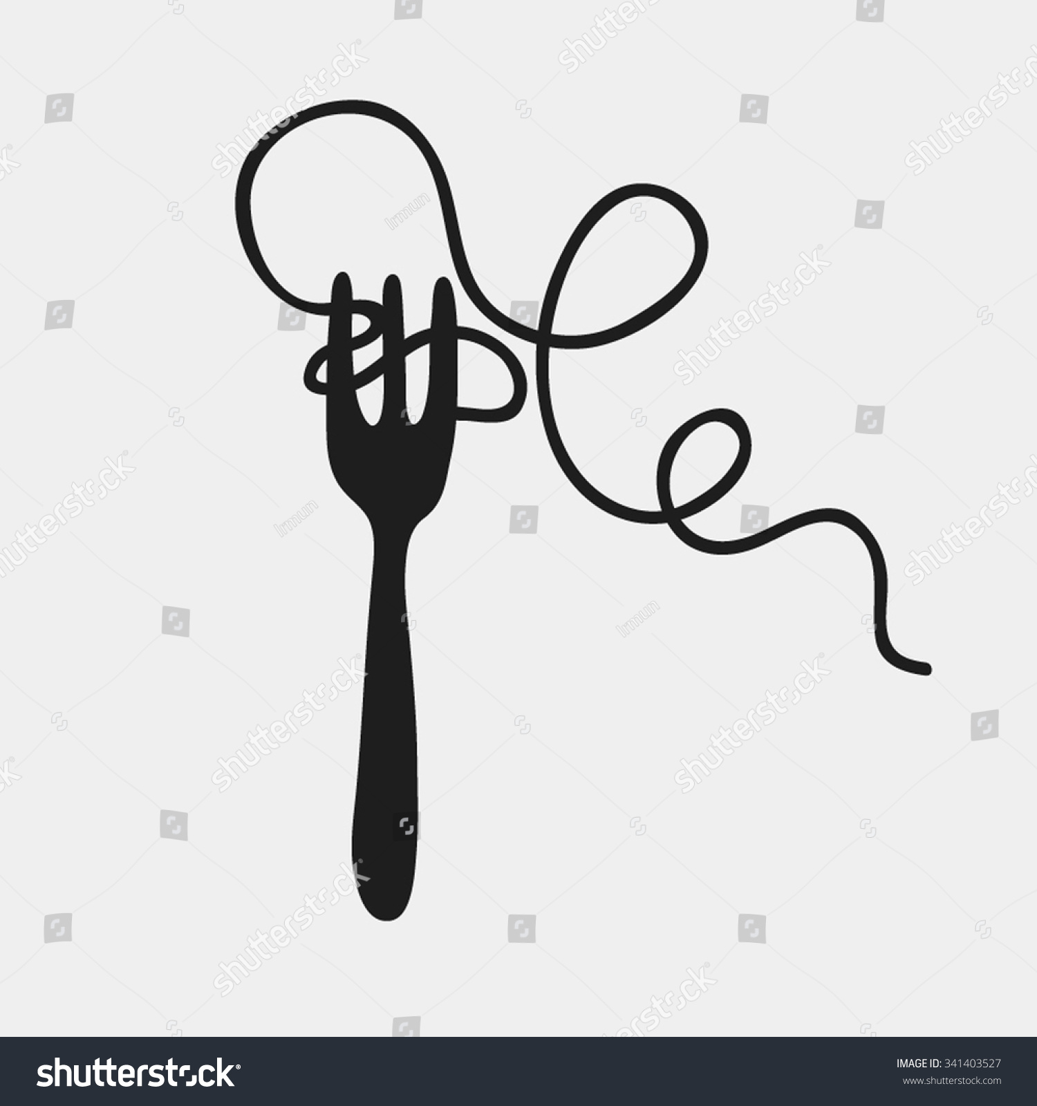 pasta silhouette pasta silhouette
