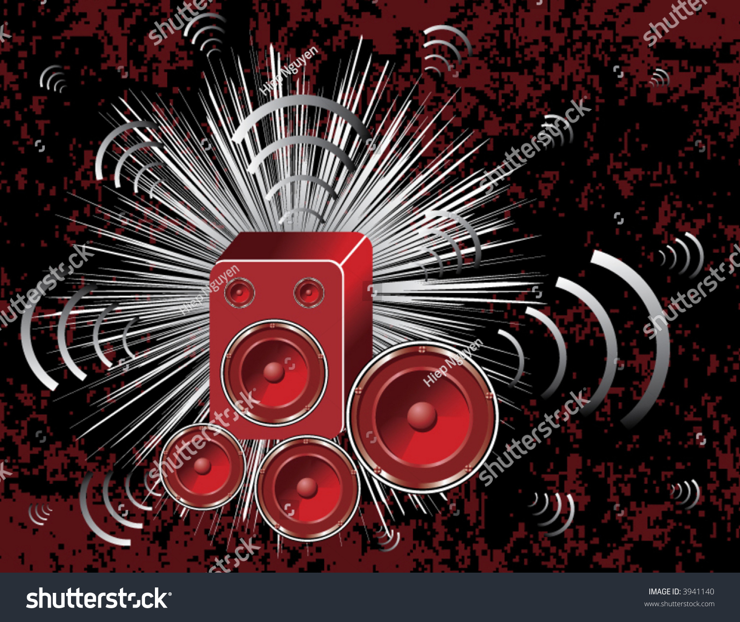 Speaker Vector - 3941140 : Shutterstock