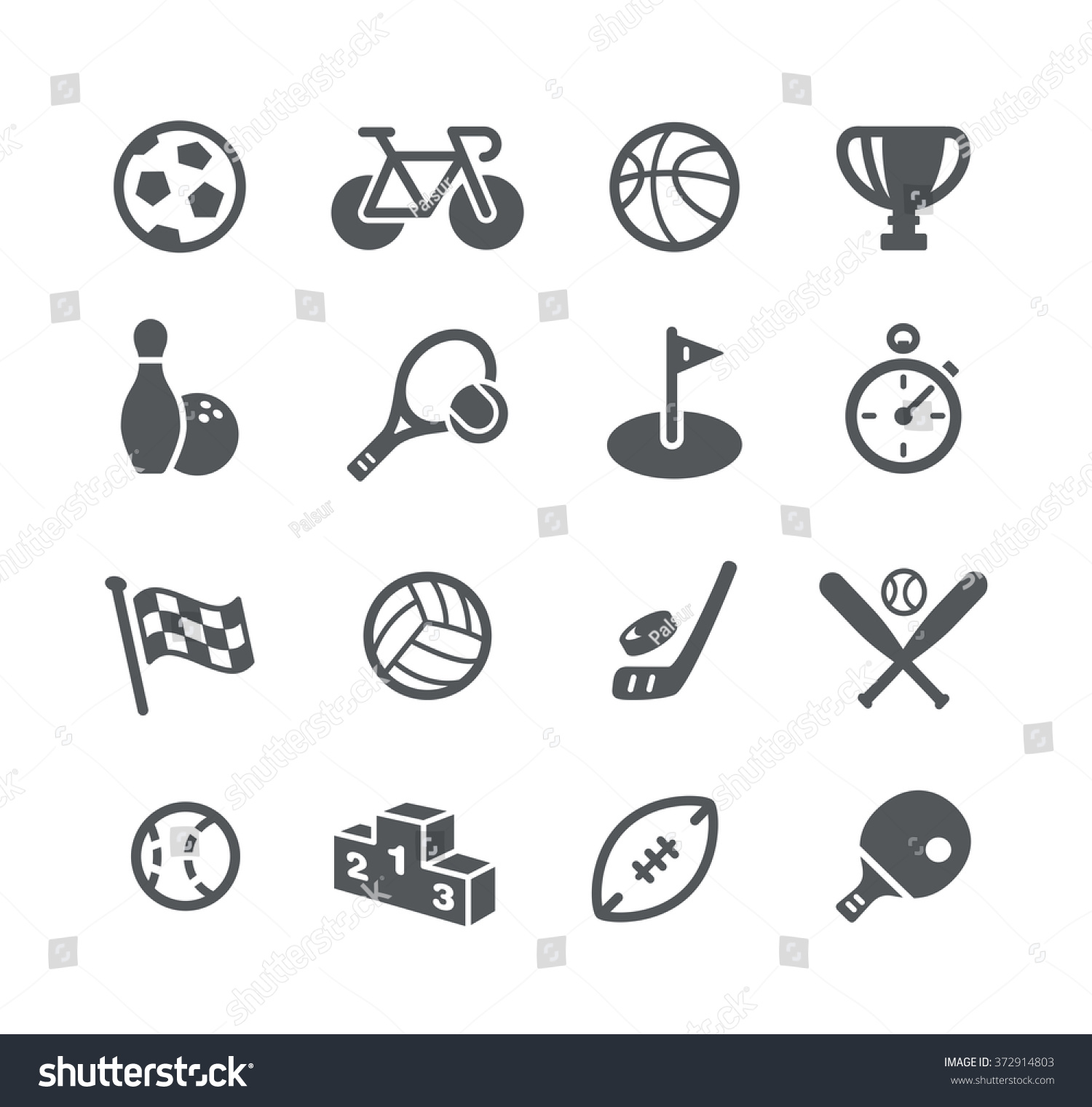 Sports Icons Utility Series Sports Icons Utility Series