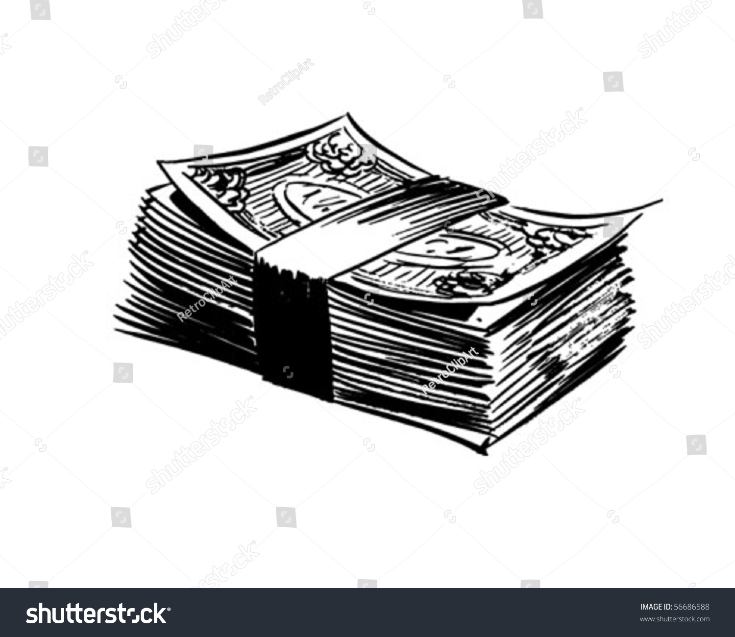 stack of money clipart - photo #37
