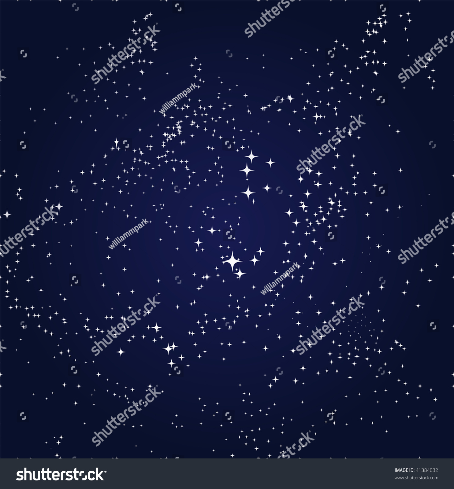 Starfield Galaxy Stock Vector 41384032 - Shutterstock