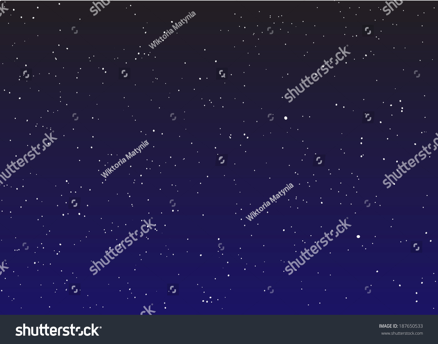 Stars In The Night Sky Vector 187650533 Shutterstock 2461