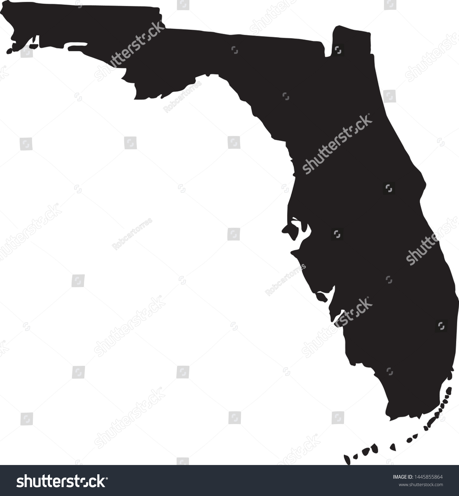 Florida Silhouette Images Stock Photos Vectors Shutterstock