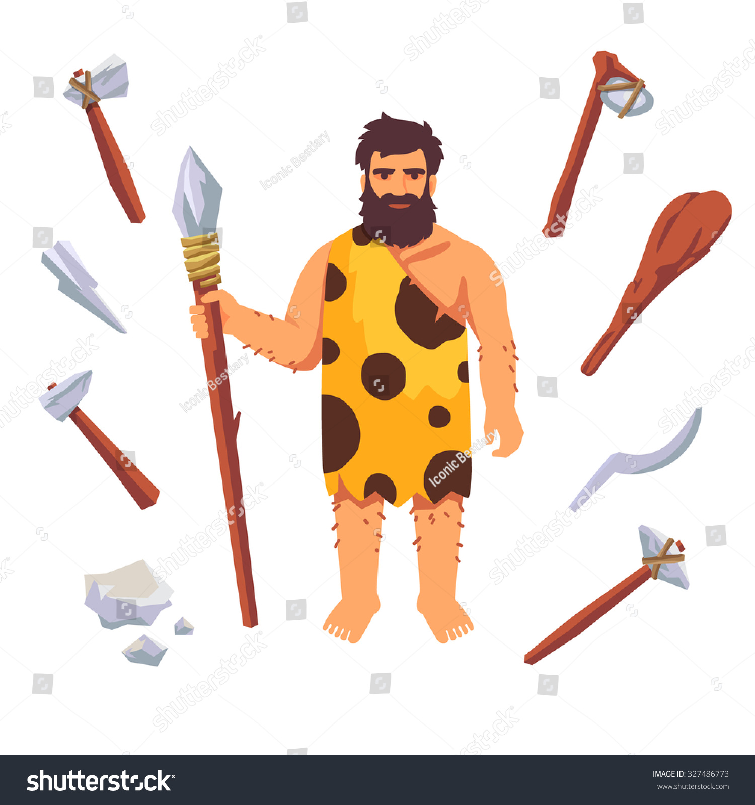 clipart of early man - photo #49