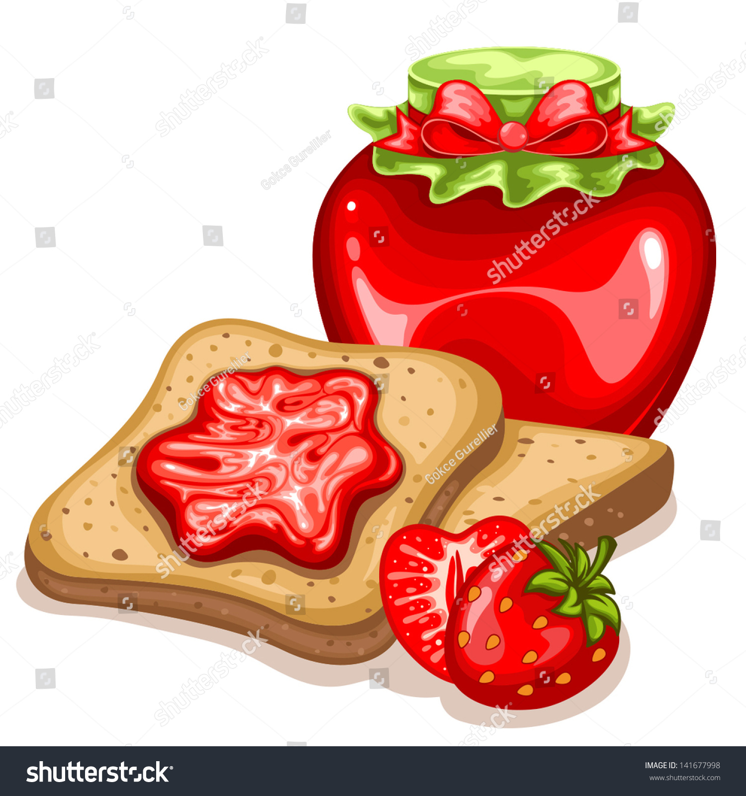 clipart strawberry jam - photo #20