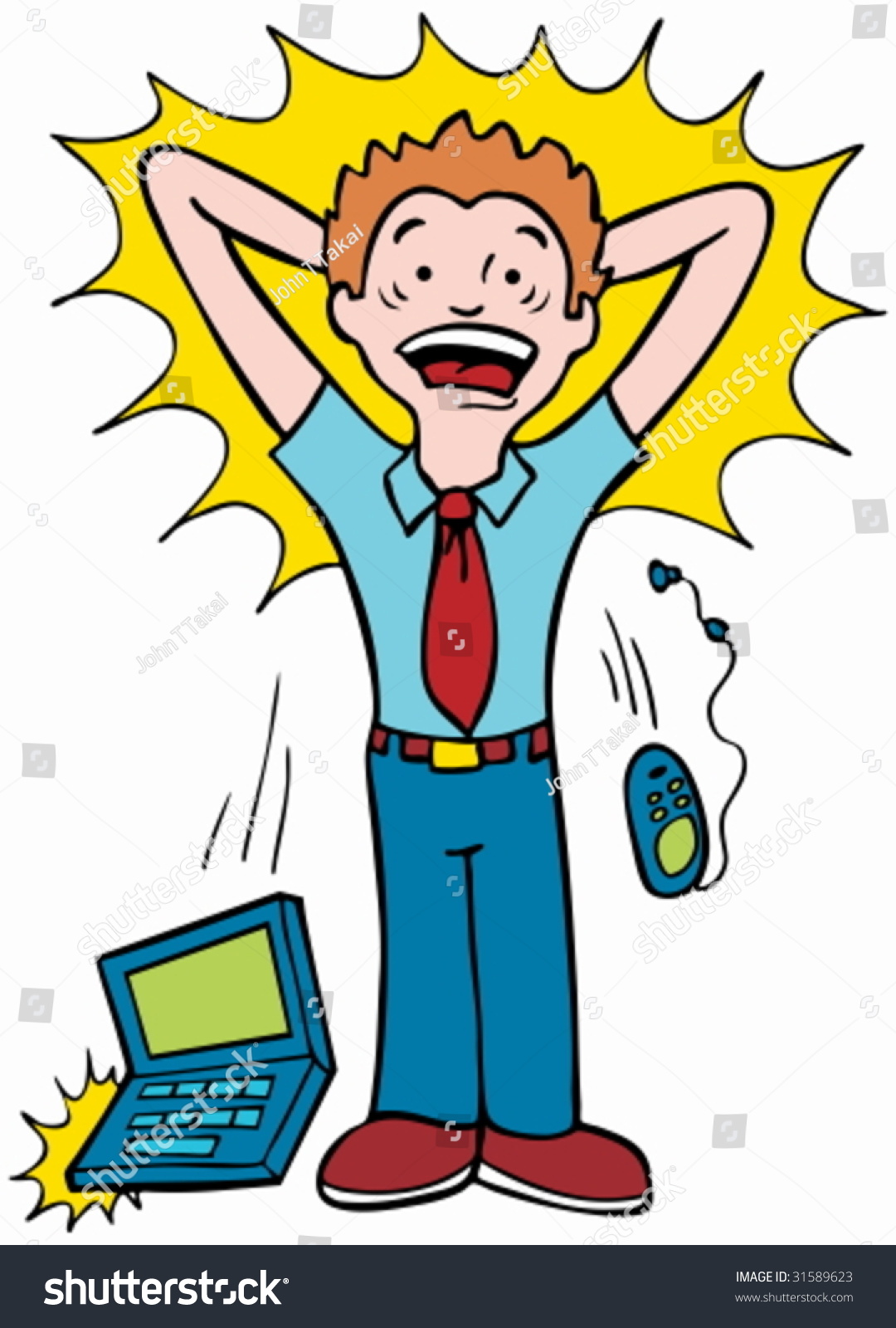 stressed employee clipart - photo #37