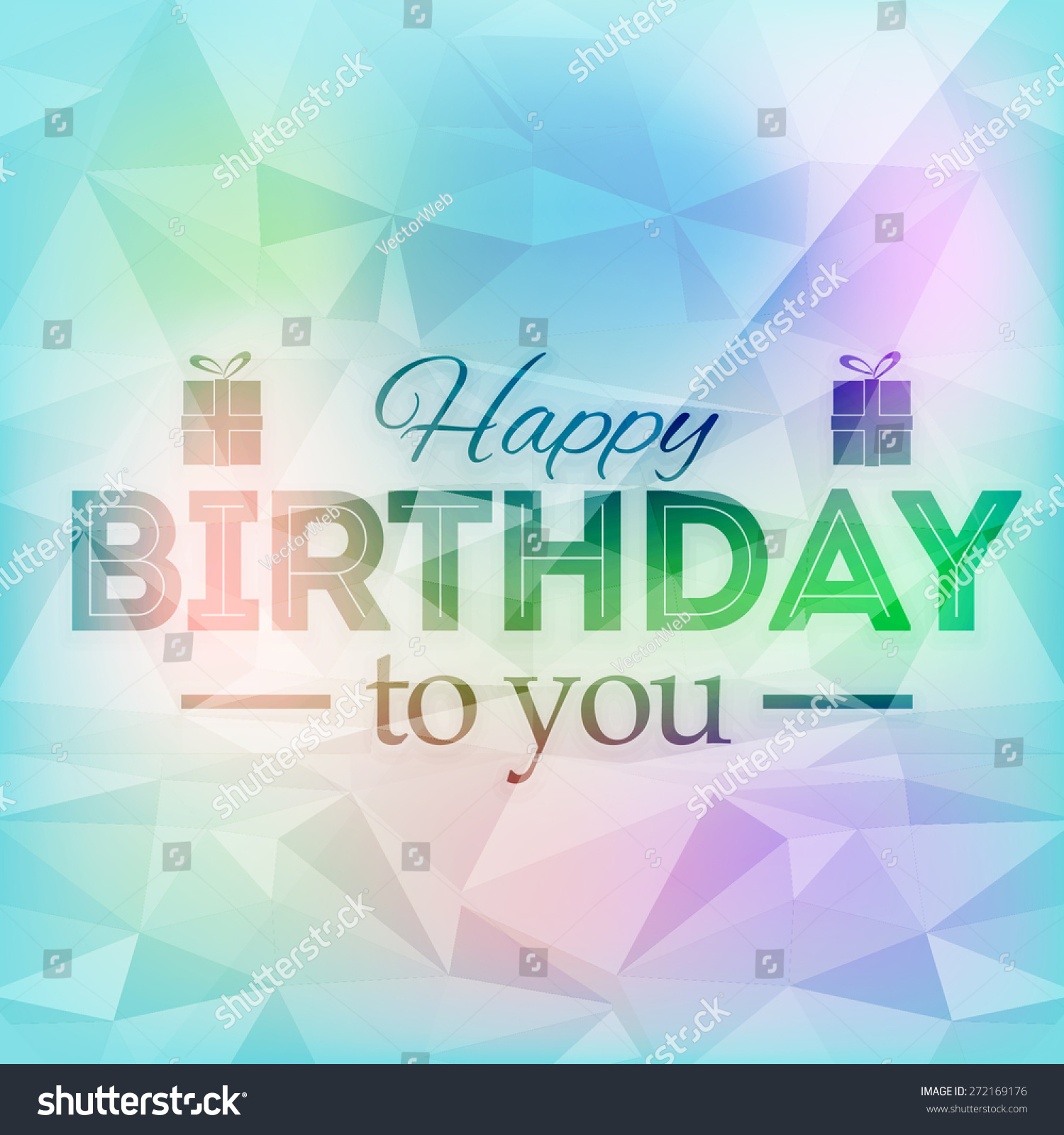Happy birthday to you stylish text Happy birthday to you stylish text