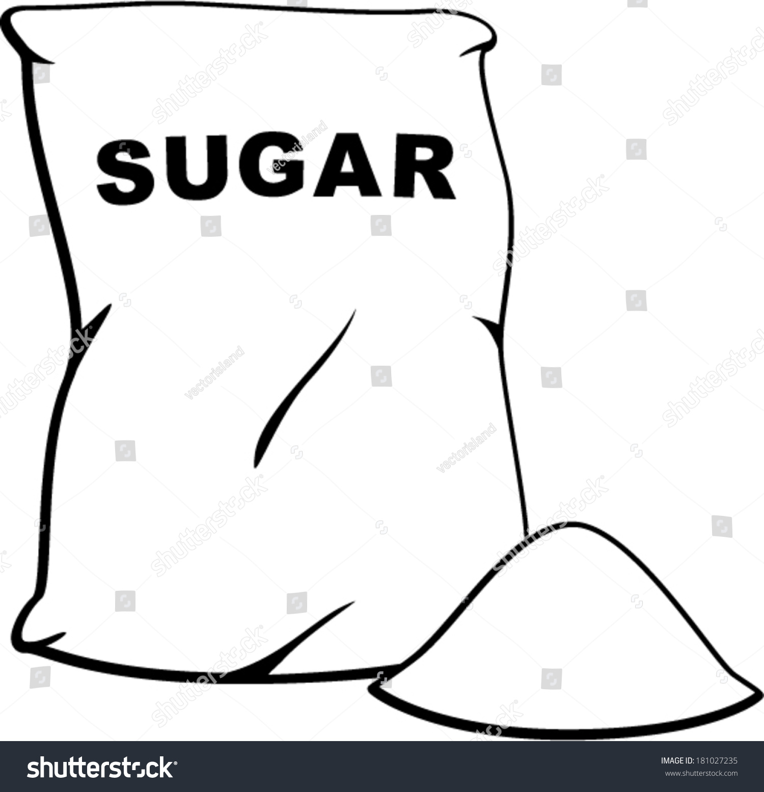clipart bag of sugar - photo #27