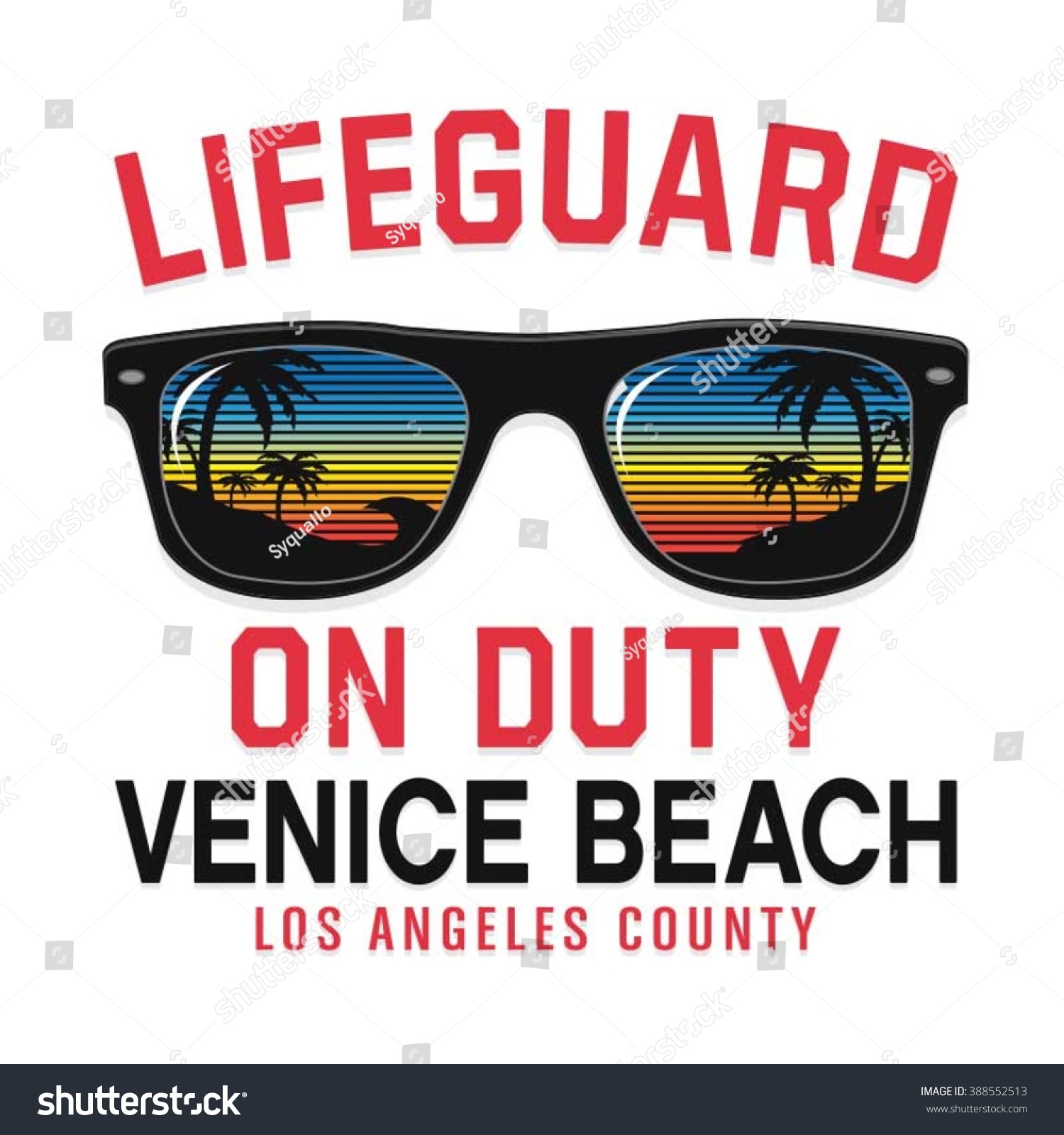 Sunglasses lifeguard beach typography t-shirt graphics vectors Sunglasses lifeguard beach typography t-shirt graphics vectors