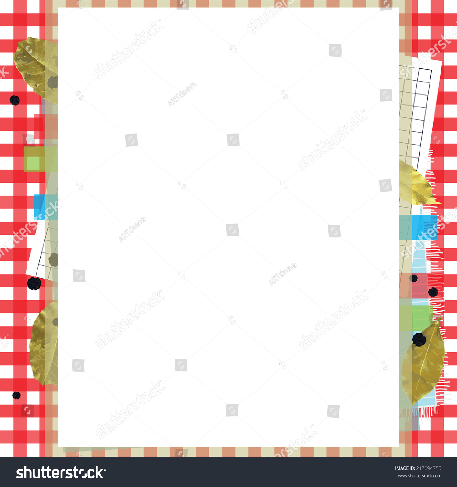 cookbook page template