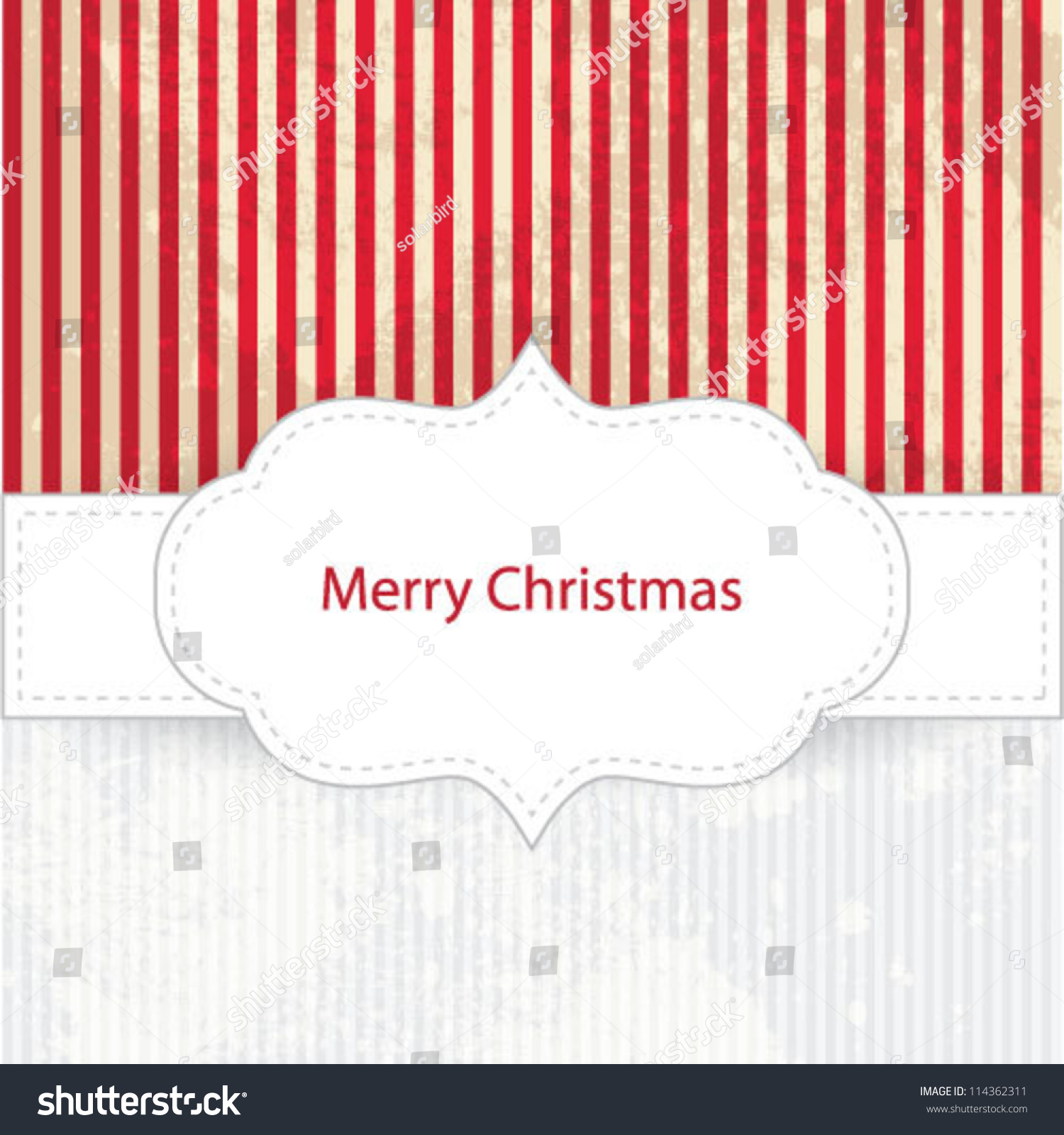 Template Frame Design For Xmas Card Stock Vector Illustration 114362311 : Shutterstock