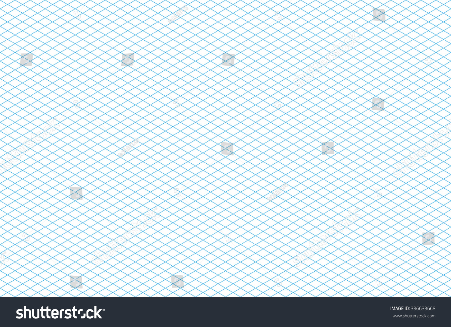 Template Seamless Isometric Grid Pattern Vector Stock Vector Royalty