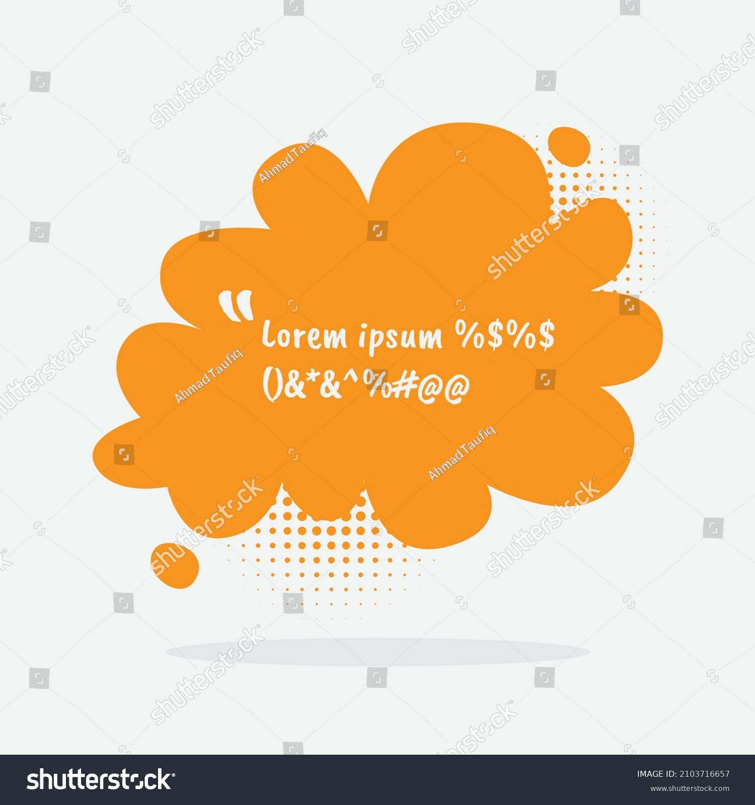 Texting Boxes Colored Quote Box Speech Stock Vector Royalty Free