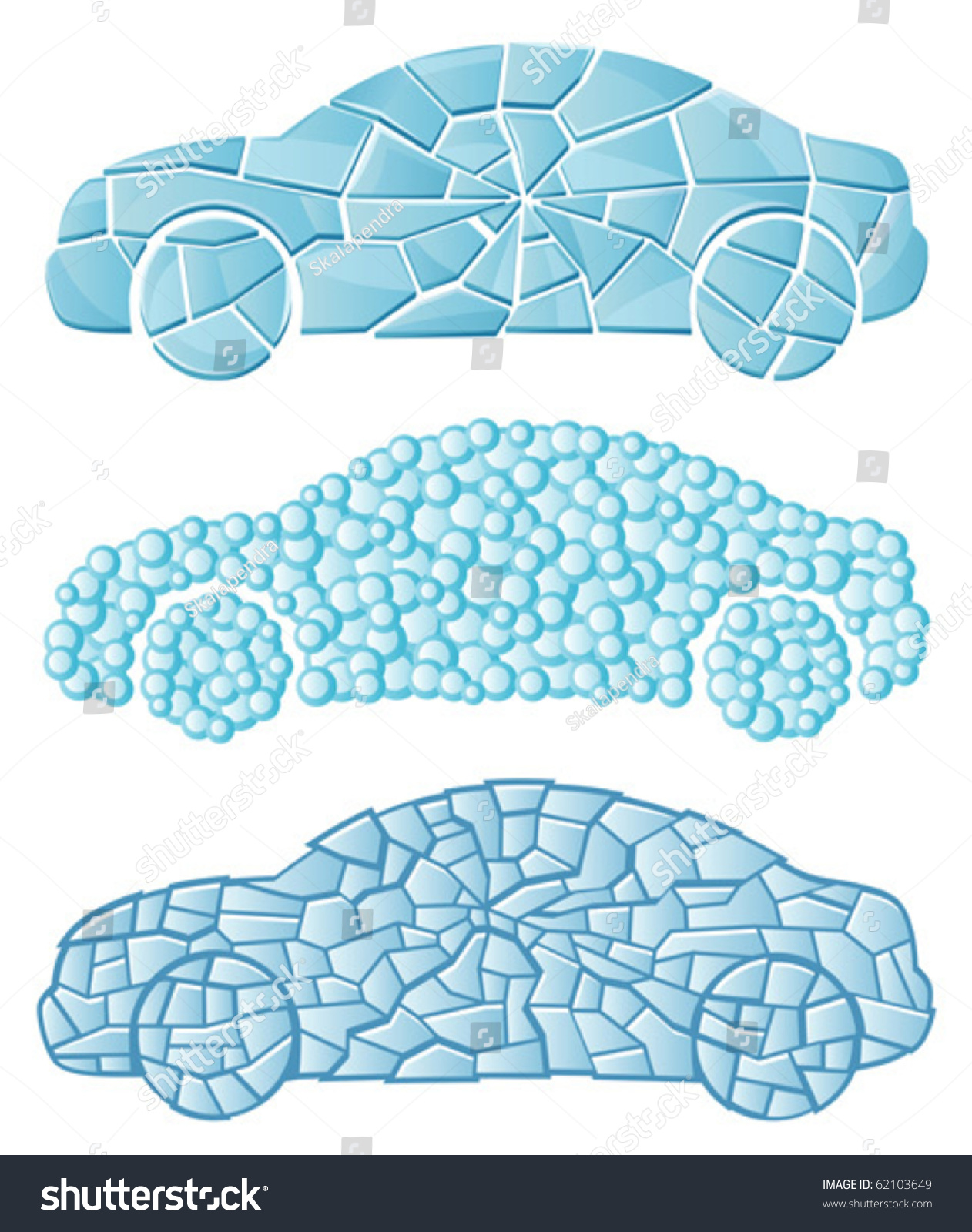 Textured Car Stock Vector Illustration 62103649 : Shutterstock