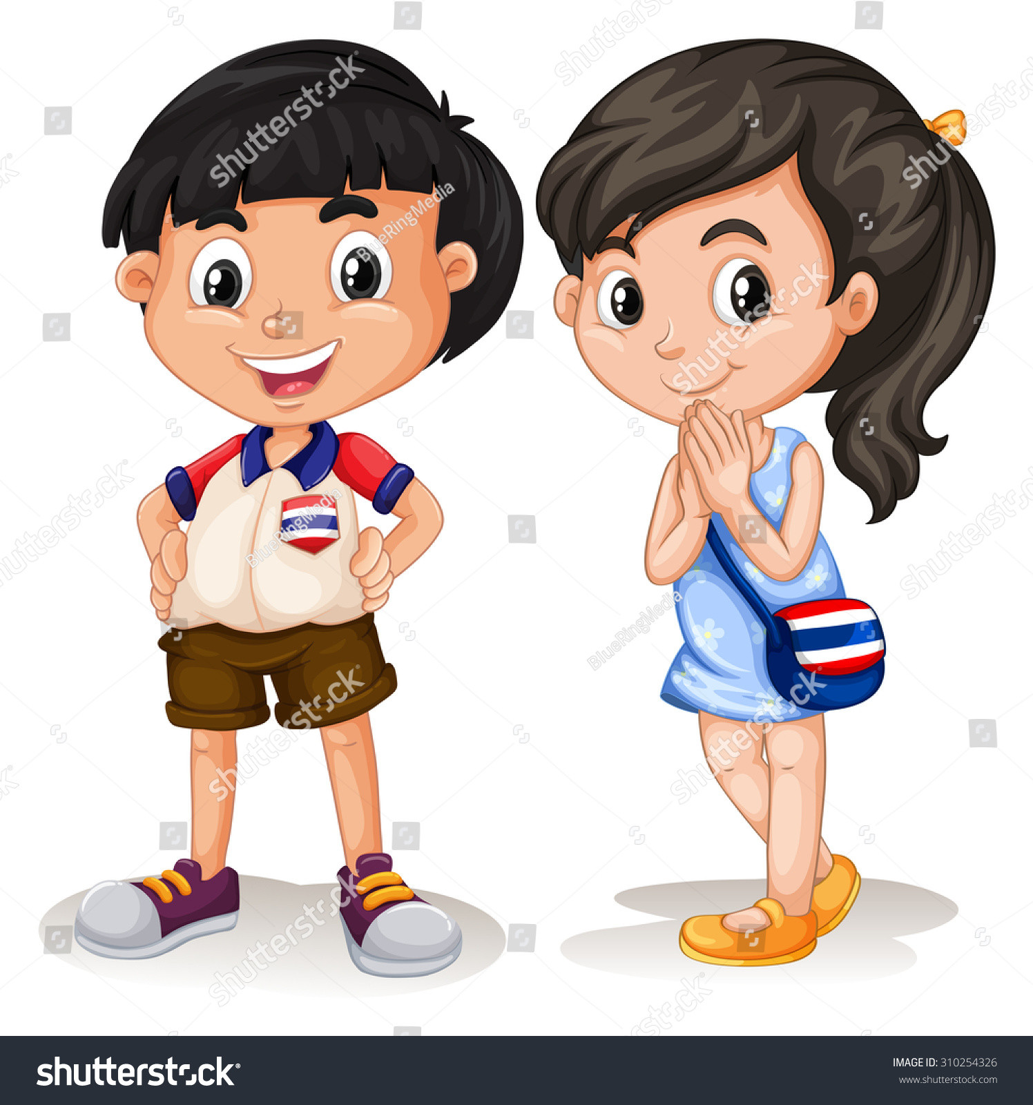 clipart of a boy and a girl - photo #24
