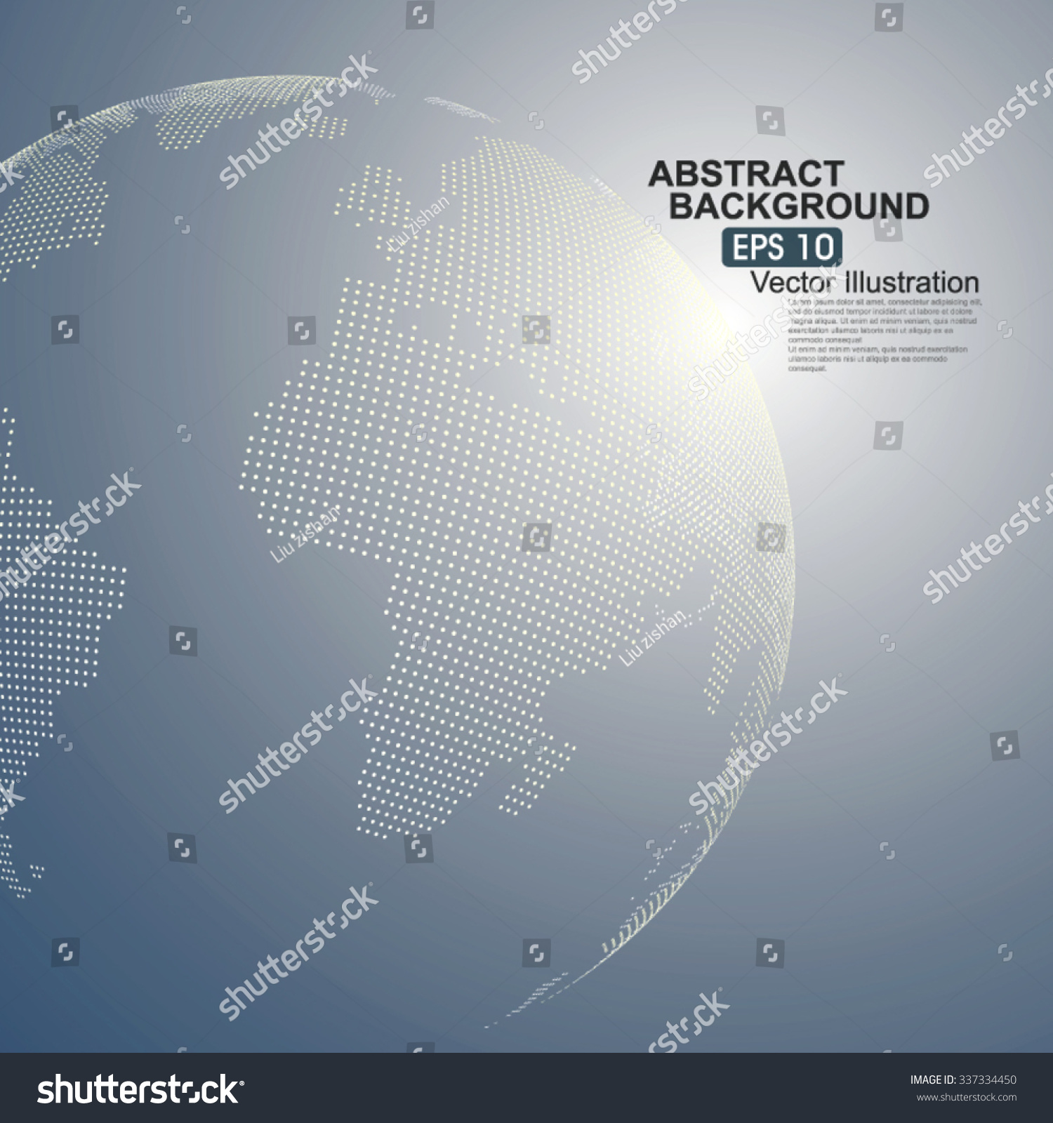 three-dimensional-abstract-planet-dots-representing-the-global