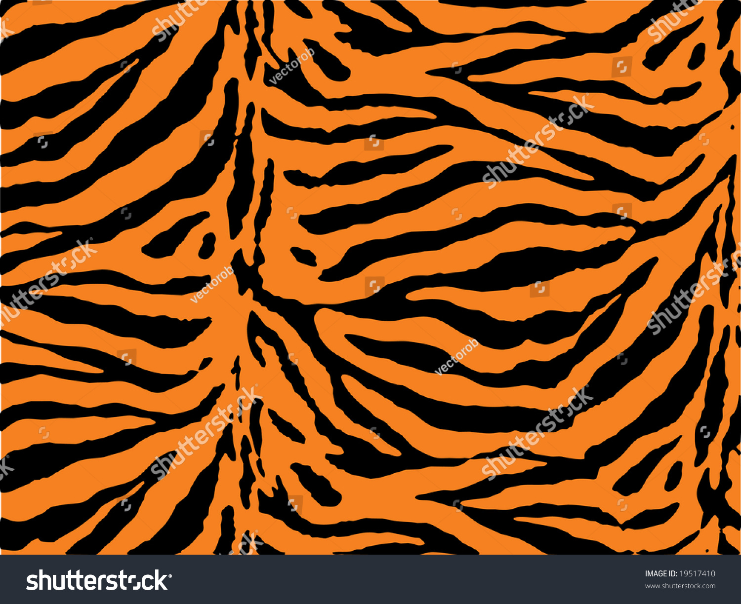 tiger stripes clipart - photo #19