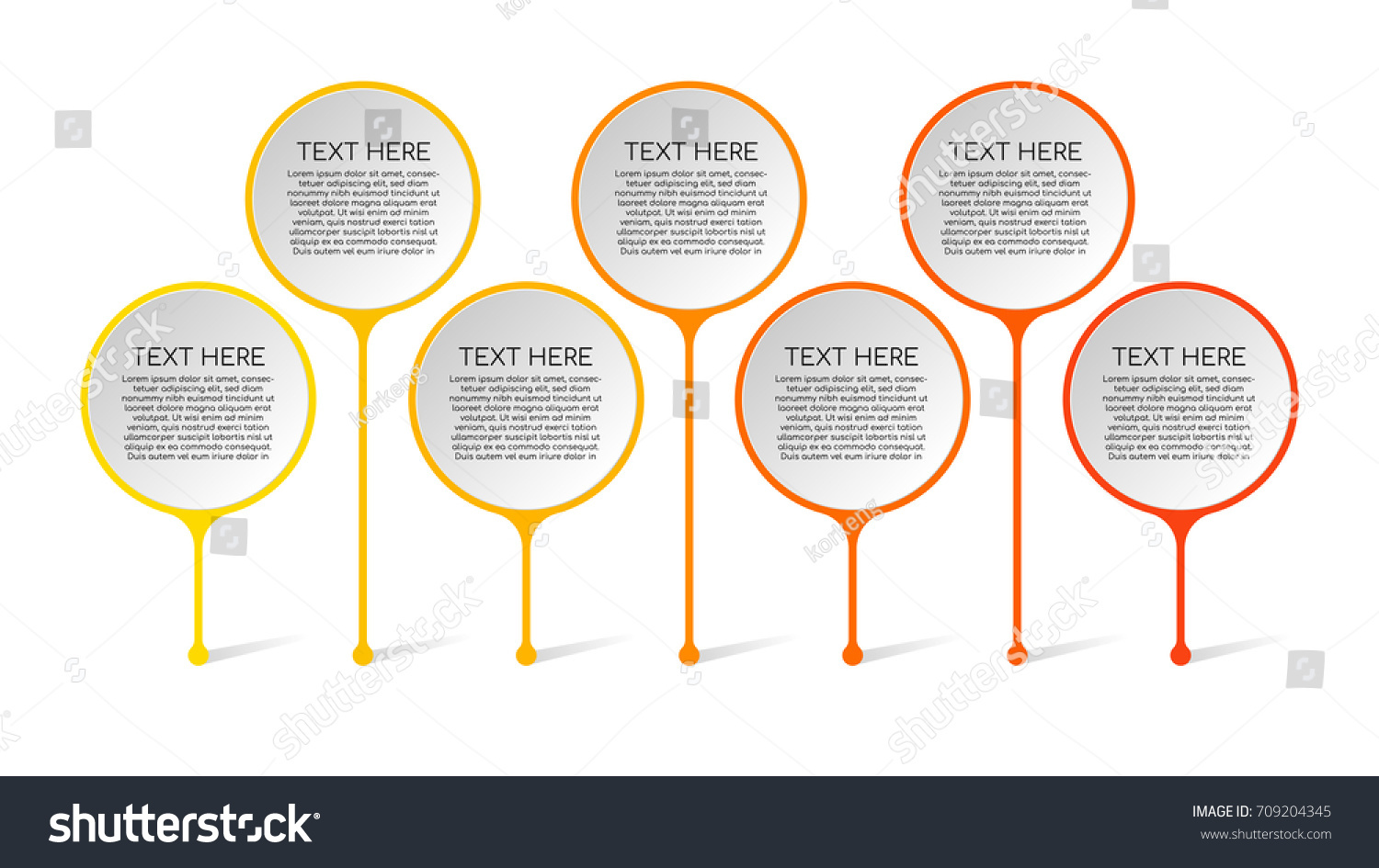 Colorful Timeline Infographic Template With Arrows Flowchart Workflow 13662 Hot Sex Picture 