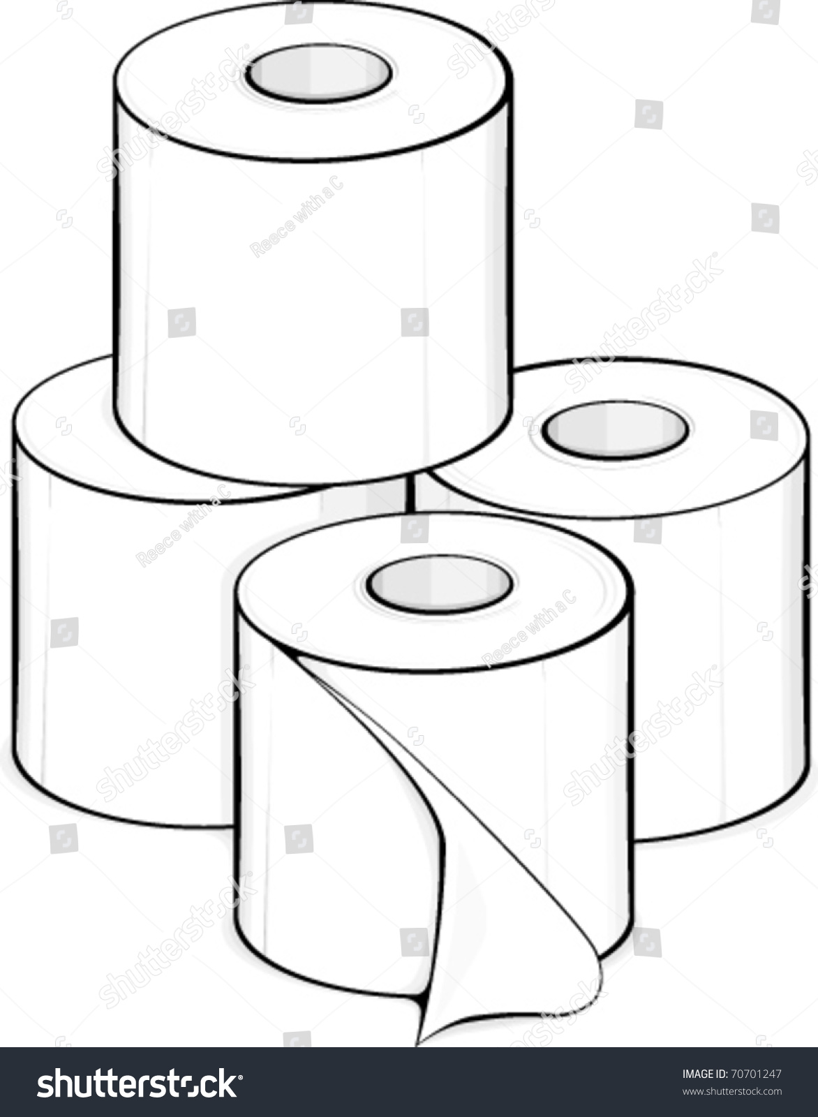 toilet roll clipart - photo #43