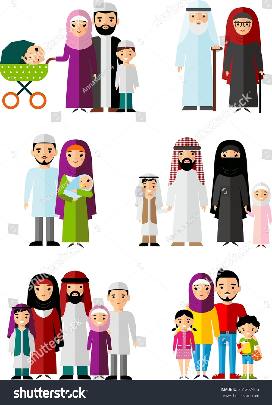 free muslim family clipart - photo #48