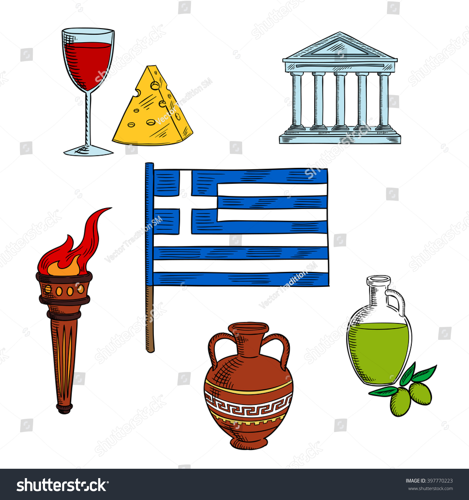 What Are The National Symbols Of Greece