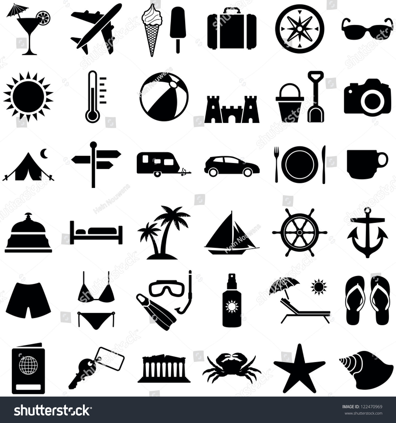 free travel clipart black and white - photo #29