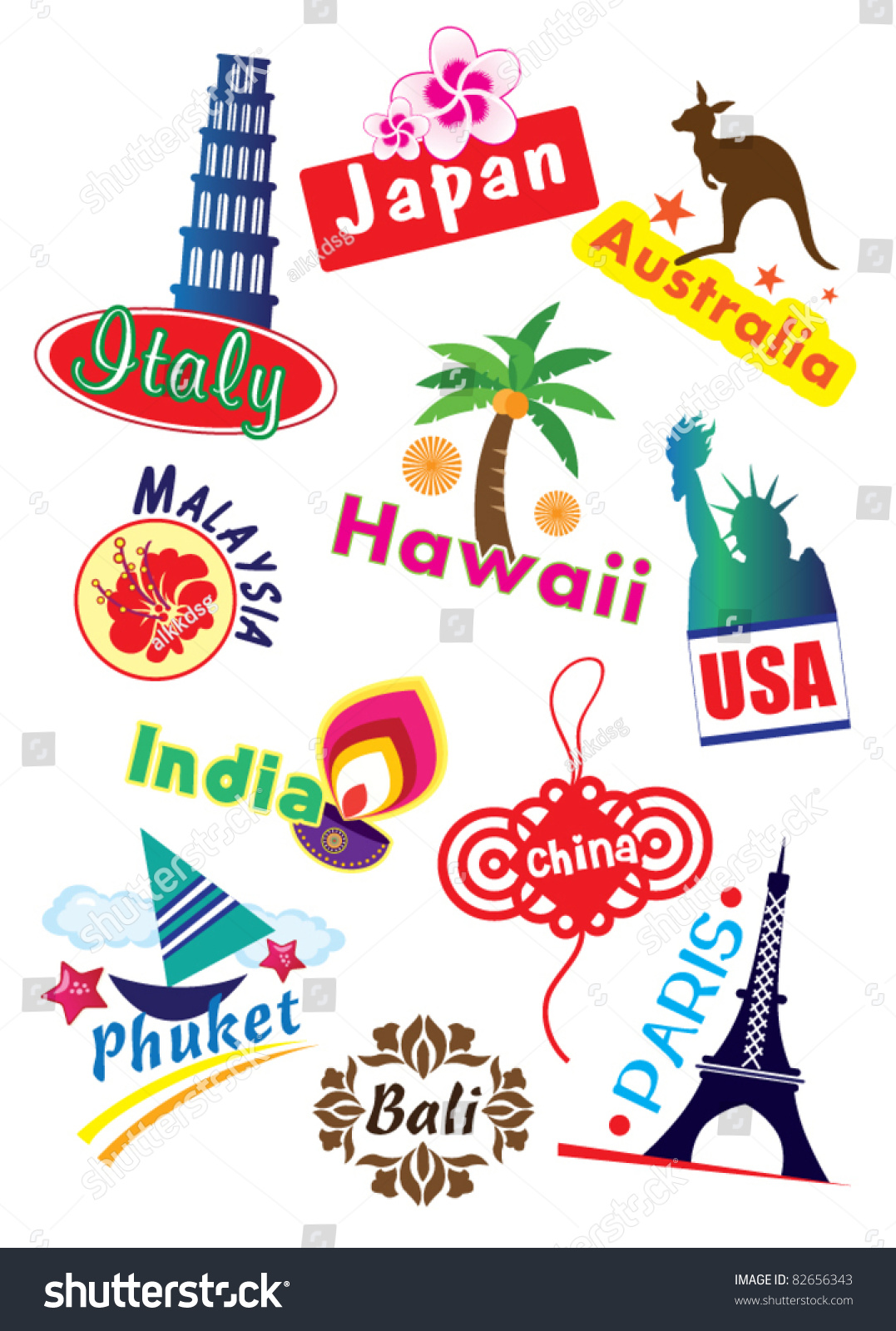 clipart travel stickers - photo #7