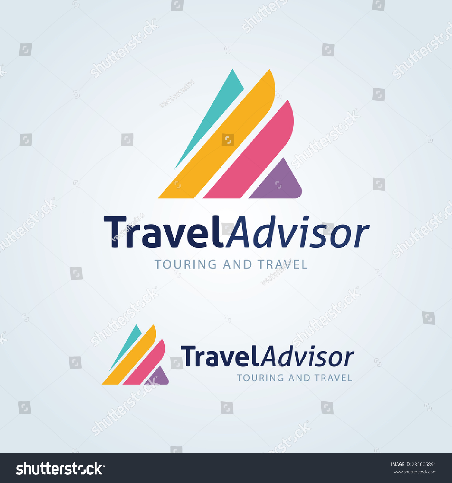 Travel Vector Logo Template - 285605891 : Shutterstock