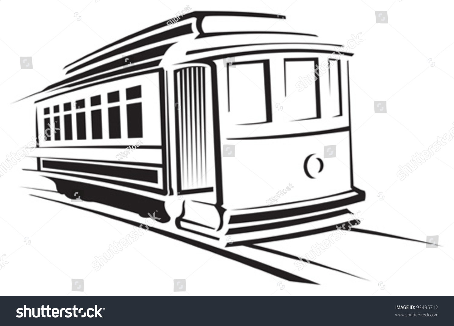 clip art trolley car - photo #21