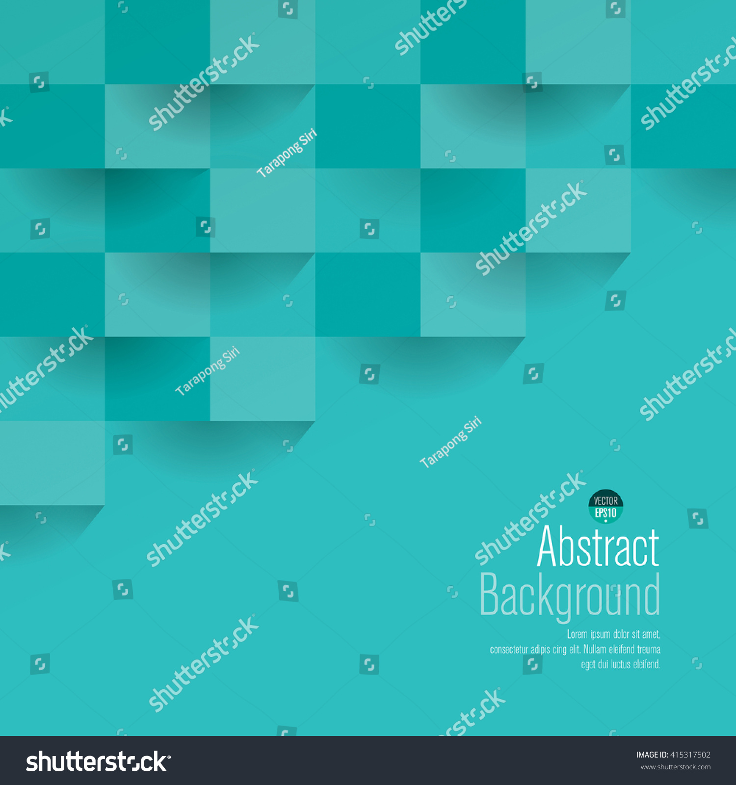 Turquoise geometric vector background Can be used in cover design book design website background CD cover or advertising Turquoise geometric vector background Can be used in cover design book design website background CD cover or advertising